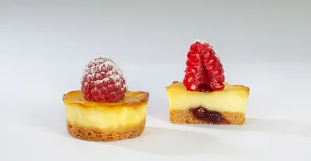 Mignon Mini Cheese Cake, foto ravvicinata