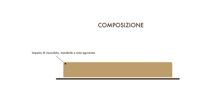 Torta Caprese scontornata